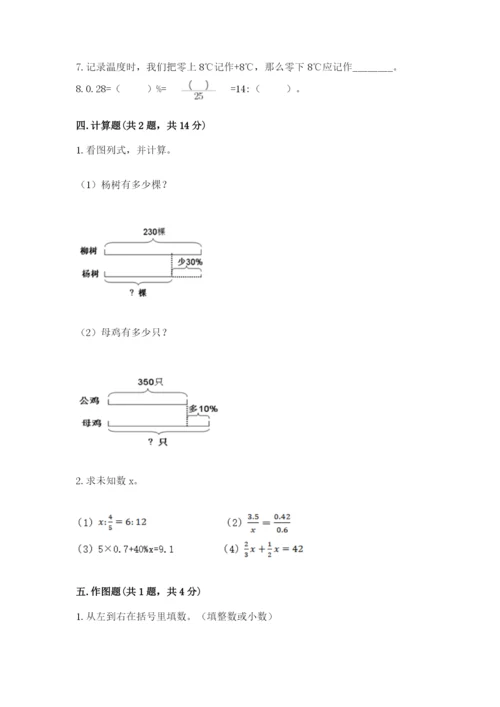 河北省小升初数学期末测试卷（精练）.docx