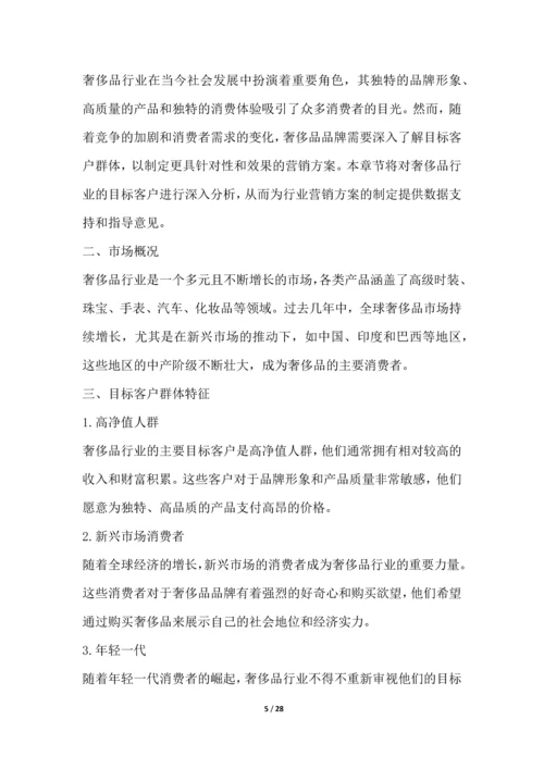 奢侈品行业营销方案.docx