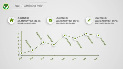 绿色共青团青年文明号总结PPT模板