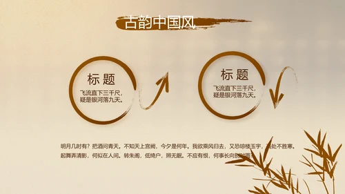 古香古色中国风中医艾灸PPT动态模板