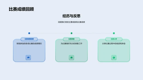 毕业感言分享PPT模板