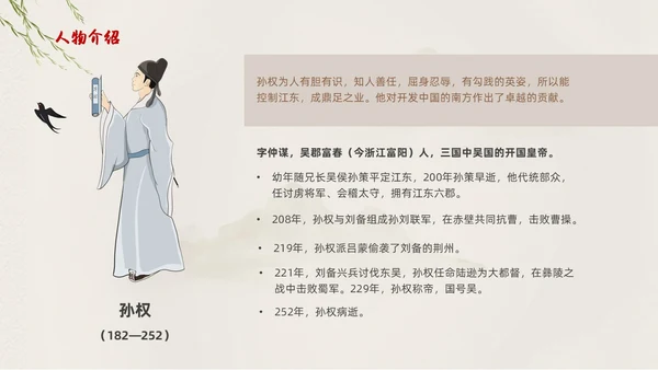 棕色中国风三国演义中国古典名著导读PPT名著导读三国演义读书分享