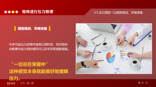 缓解压力培训管理通用PPT模板
