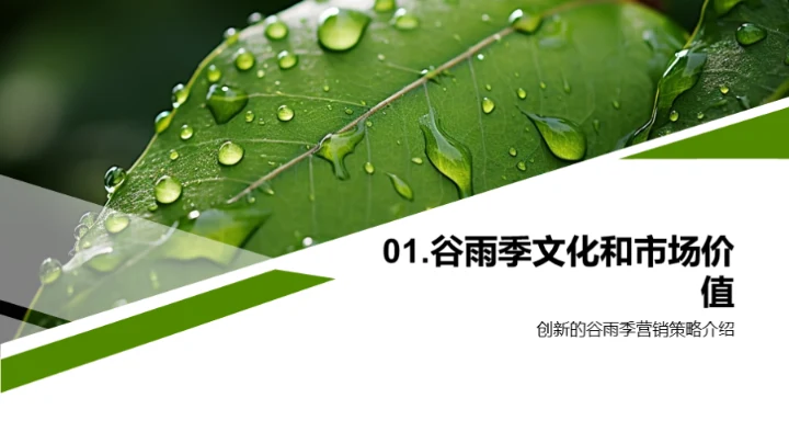 谷雨季营销策略探析
