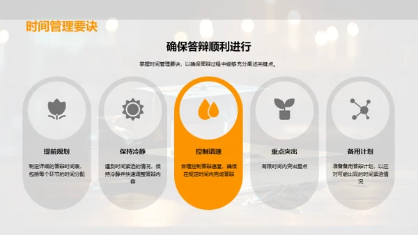 答辩技巧掌控全程