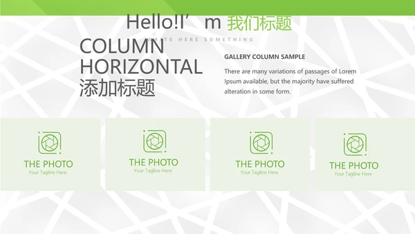 绿色大气公司产品介绍宣传通用PPT动态模板