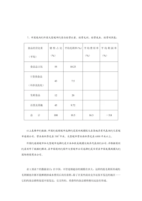 我国连锁超市通道费专题研究报告.docx