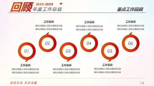 趁青春勇敢拼2019年终总结述职报告PPT模板