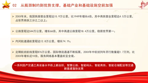 国庆节党支部庆祝建国75周年经济社会发展成就ppt