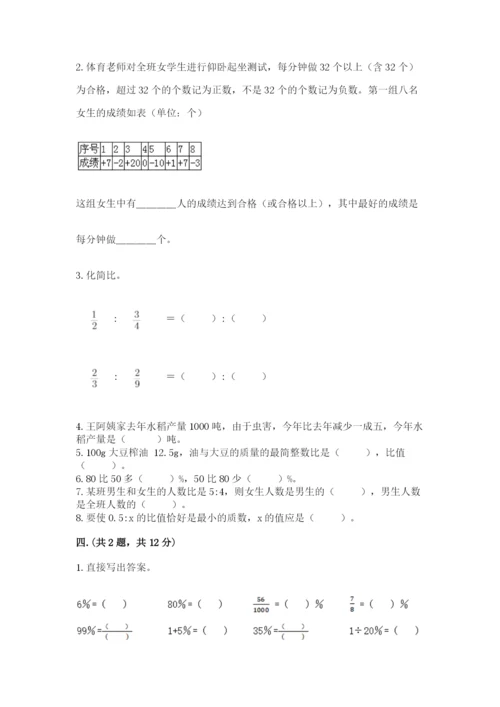四川省【小升初】2023年小升初数学试卷精品（a卷）.docx