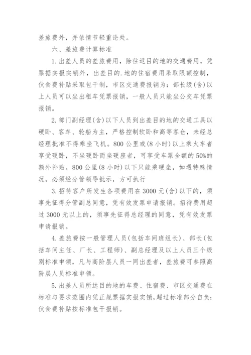 公司员工出差管理制度.docx