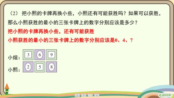 人教版数学四年级上册8.3 田忌赛马问题课件(共16张PPT)