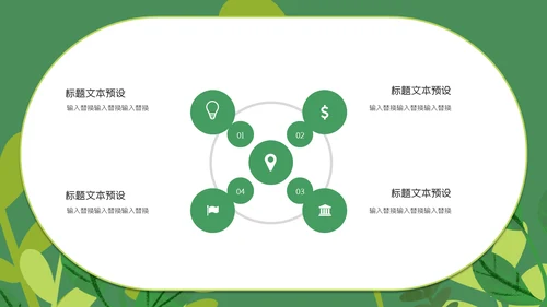 绿色卡通世界爱眼日通用PPT模板