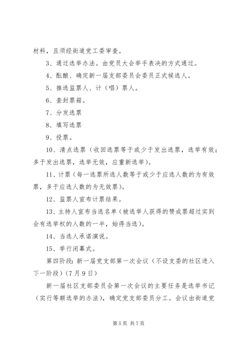 街道社区党支部换届选举工作方案范文_1.docx