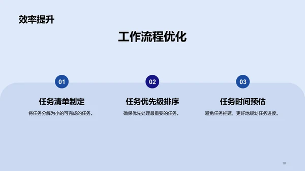 蓝色创意技术团队负责人竞聘述职PPT模板