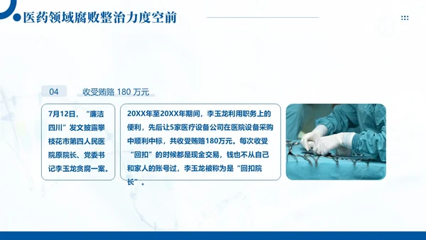 医疗反腐廉洁行医医院廉洁廉政专题教育PPT课件