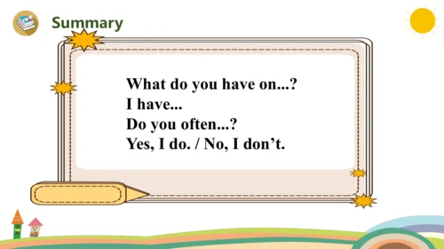 Unit 2 My week Part B Read and write课件（共17张PPT，内嵌音