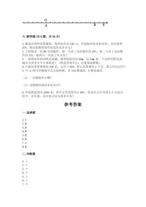 小升初数学期末测试卷精品【实用】.docx