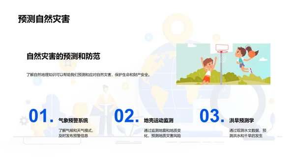 自然地理基础课PPT模板