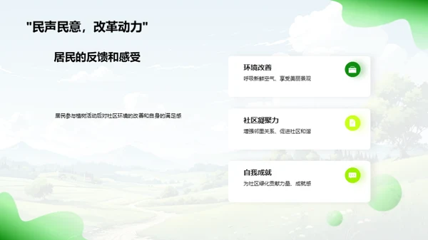 绿化社区从植树做起