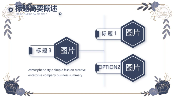 蓝色精美高端婚纱定制PPT动态模板