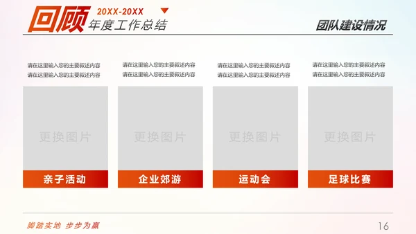 趁青春勇敢拼2019年终总结述职报告PPT模板
