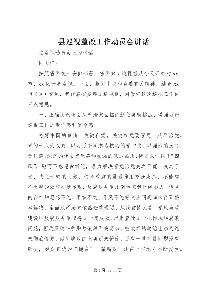 县巡视整改工作动员会讲话 (5).docx