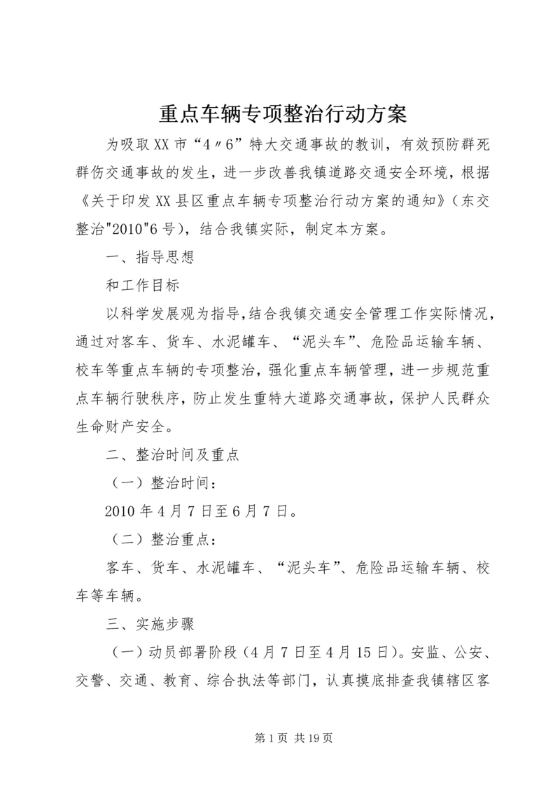 重点车辆专项整治行动方案.docx