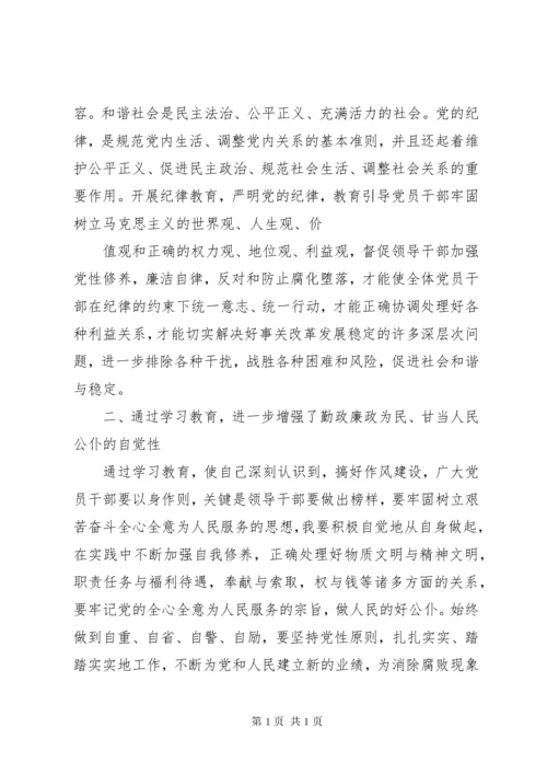 纪律教育学习月活动心得体会4 (2).docx