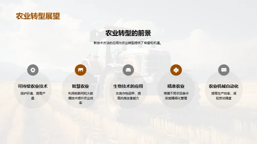 农业转型与技术创新