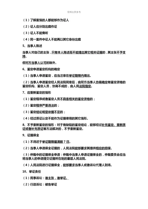 二级建造师工程法规考试重点建设工程纠纷的处理.docx