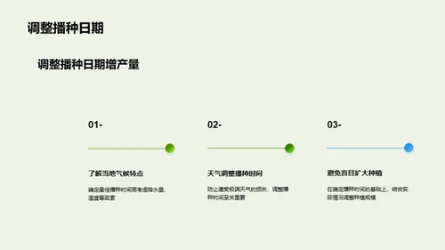 农业气候变化适应策略