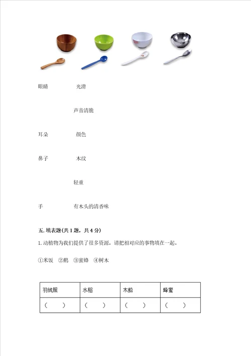 新教科版二年级上册科学期末测试卷夺冠系列