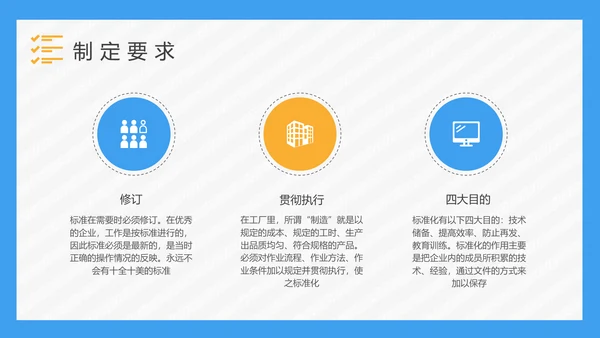 工作标准化作业PPT课件模板