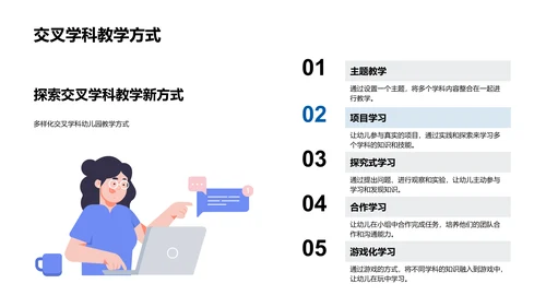 幼教跨学科实施策略PPT模板