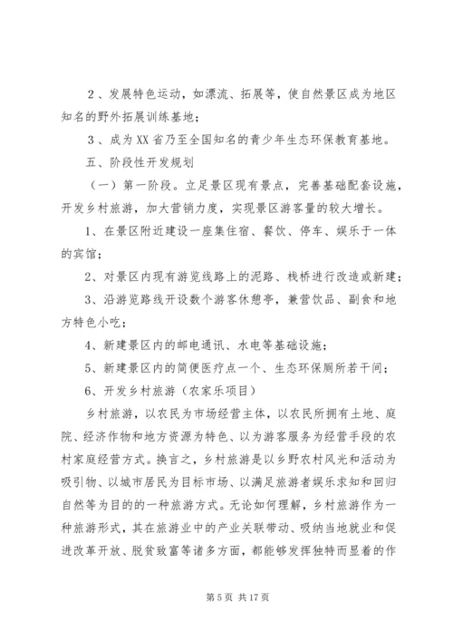 旅游项目计划书.docx