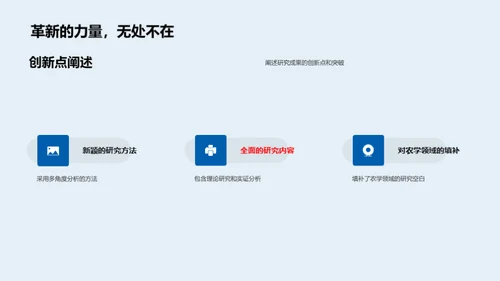 农学研究的前沿探索