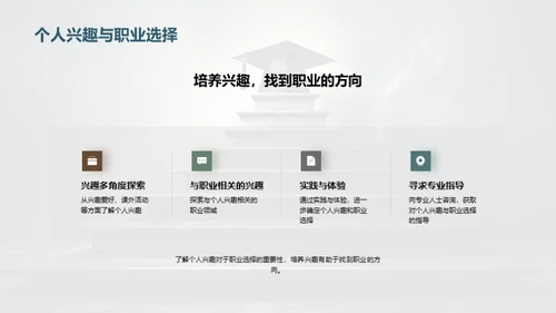 智慧抉择——升学与职业