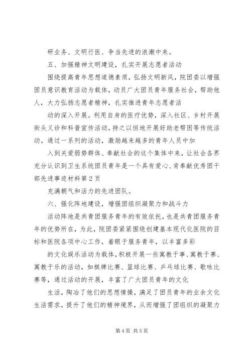 优秀团干部先进事迹材料 (13).docx