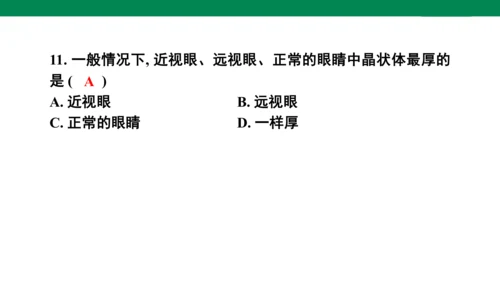 人教版八年级上册物理全章复习训练：5.6 章末综合（19页ppt）