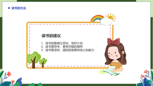 爱读书爱阅读增长知识读书日PPT模板
