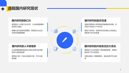 灰色简约企业管理论文答辩PPT
