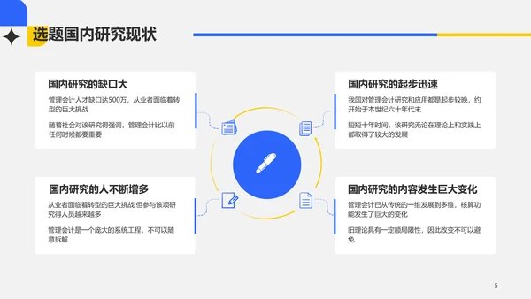 灰色简约企业管理论文答辩PPT