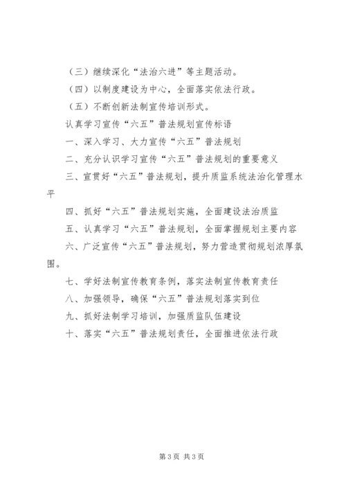 六五普法学习内容5篇.docx