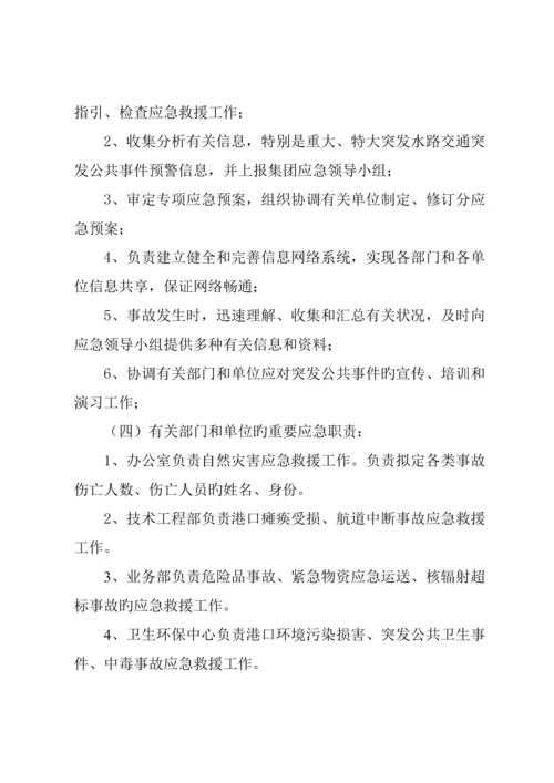 水路交通突发公共事件应急全新预案.docx