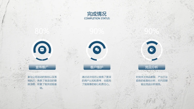 简约风并列关系4项PPT