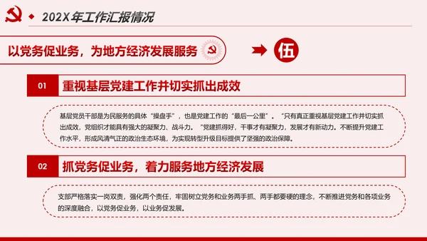2020基层党支部党建工作汇报述职述廉报告PPT