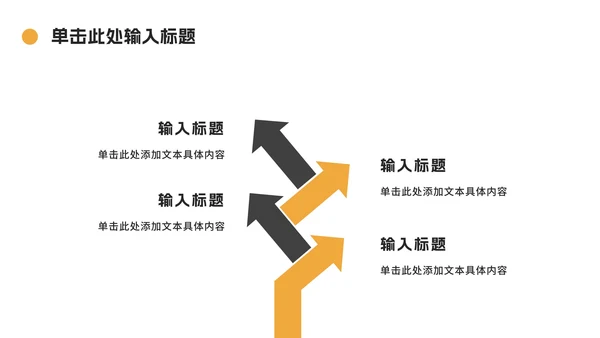 橙色简约毕业论文答辩ppt模板