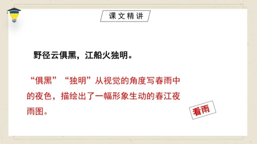 古诗词诵读 3 春夜喜雨 课件