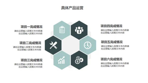 团队合作互利公司通用PPT模板